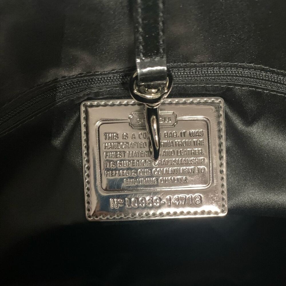 Coach Special Limited Edition Rare Poppy Pepper Slim Tote 2010 - Picture 7 of 11